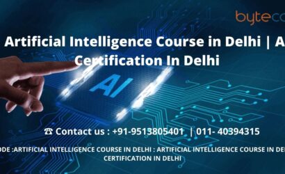 Artificial Intelligence Course in Delhi