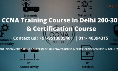 CCNA Training Course in Delhi 200-301 & Certification Course