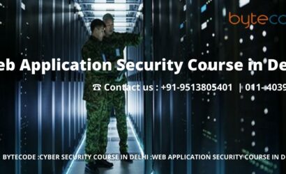 Web Application Security Course in Delhi
